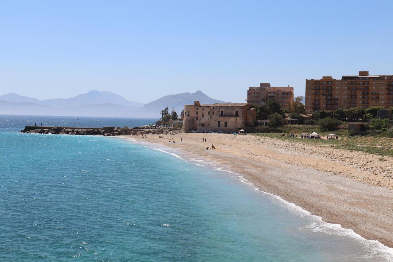 Apartamento Casa De Paoli - Vista Mare Arenella, Palermo Con Parcheggio Privato Exterior foto