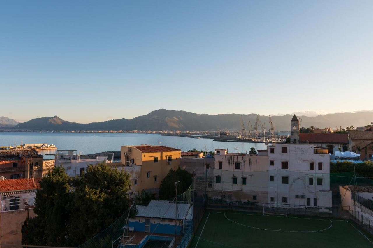 Apartamento Casa De Paoli - Vista Mare Arenella, Palermo Con Parcheggio Privato Exterior foto